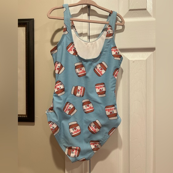 Lola + the Boys I Love Nutella Swimsuit - Picture 2 of 8